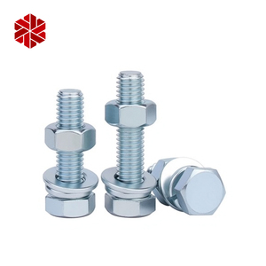 Nhà máy cung cấp carton thép Hex Bolt Class <span class=keywords><strong>10</strong></span>.9 Oxit Đen kẽm mạ Metric chủ đề bu lông và đai ốc - Product Image 4