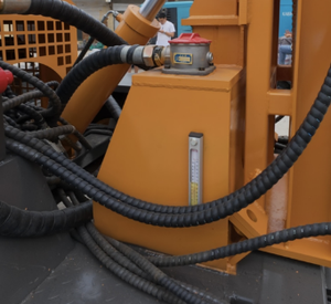 200m sâu giếng khoan loại bánh xe giếng nước Giàn Khoan thành phần cốt lõi với động cơ bơm bánh xe mang Giàn Khoan - Product Image 5