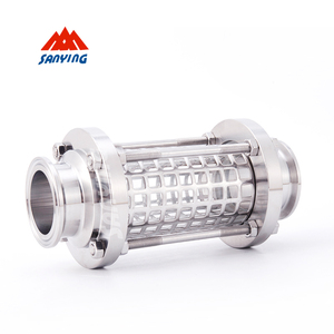 SS <span class=keywords><strong>Tri</strong></span> Clover 1.5 2 3 4 pouces Tubulaire Inline Sight Glass Sightglass Avec Pinces Joint Kit - Product Image 4