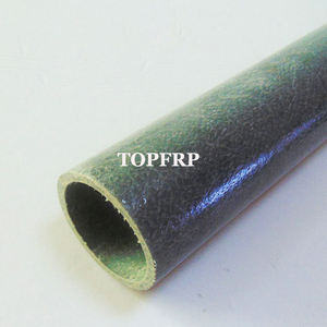 FRP Pultrusion Plastic Reinforced Hollow Round Tube <b>Colourful</b> Fiberglass Pultruded Fiberglass Pipe - Product Image 2
