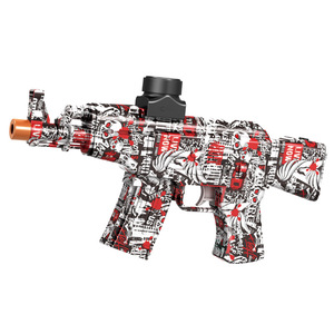 Điện Tốc Độ Cao Tự Động M416 Thiết Kế <span class=keywords><strong>AK47</strong></span> Phong Cách Mềm Pha Lê Bullet Graffiti Ngoài Trời Chơi Mô Hình Đồ Chơi Súng - Product Image 3
