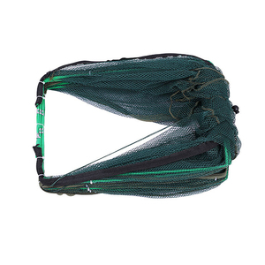 Weihe 6 lỗ tôm lồng nylon có thể gập lại cua cá bẫy đúc <span class=keywords><strong>Net</strong></span> Lưới Đánh Cá - Product Image 3