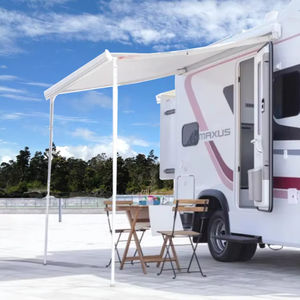 Camping Extérieur Automatique Motorisé Rétractable Électrique Étanche RV Pare-Soleil <span class=keywords><strong>Caravane</strong></span> Cassette Camper Van RV Auvent Latéral - Product Image 1