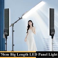 LED Flat Panel Long Strip Lamp Beauty Live Show Camera Phone Online Video Recording Broadcast Photography Photo Studio LED Light