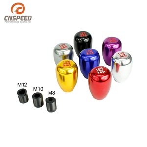 CNSPEED Car Gear <b>Knob</b> Gold 5-Speed Manual <b>Shift</b> <b>Knob</b> For Racing Universal Fit M8 M10 M12 - Product Image 5