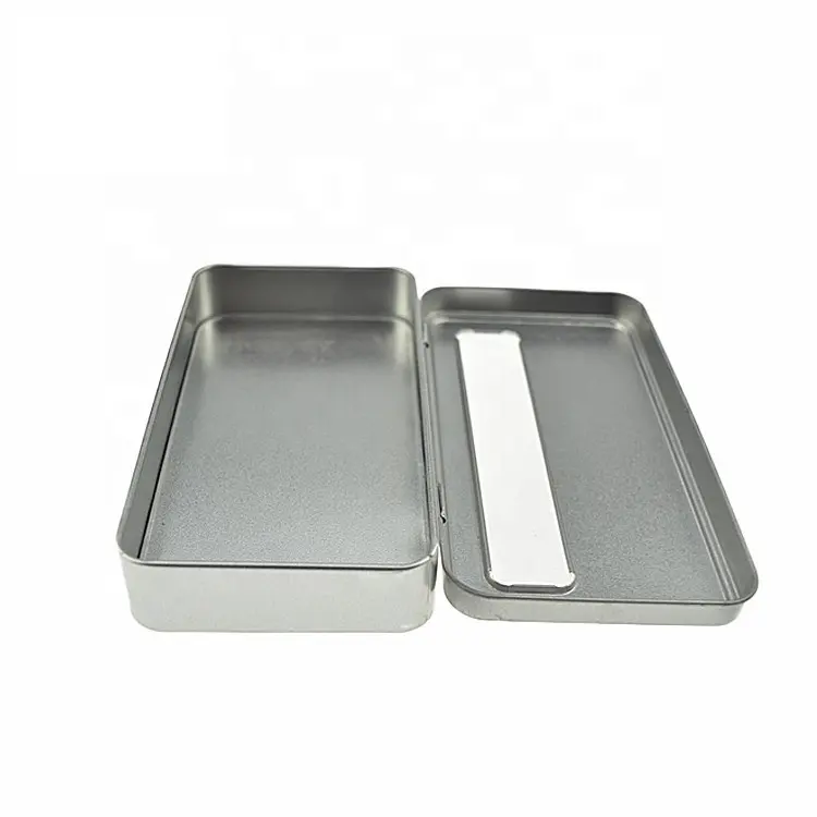 Source Manufacturer Tinplate Can Square Tool Box Customized Electronic Product U Disk And Other Small Parts Storage Box