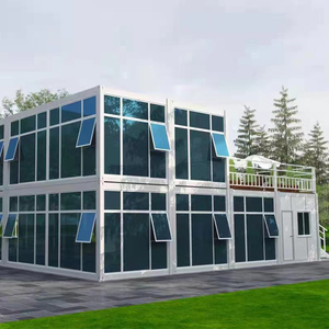 Maison Modulaire de Luxe Personnalisée : <span class=keywords><strong>Prix</strong></span> des Modules Préfabriqués, Maison Modulaire en Verre pour Logement d'Urgence - Product Image 3