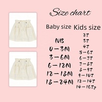 Jupe cargo ivoire DH ODM pour filles, taille paperbag crème, en nylon et polyester, polyvalente, pour tout-petits et adolescentes, idéale pour les sorties en ville.