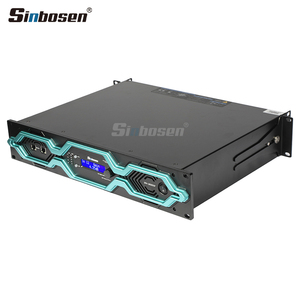 Amplificador patentado Sr4-1800 Dsp de bajo consumo, 4 x 1800 vatios, clase D, baja impedancia - Product Image 2