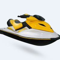 Nouveau Jet Ski 1500cc avec moteur 4 temps Supercharger Intercooler Matériau en fibre de verre