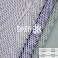 Tissu en maille 3D 100% polyester certifié OEKO-TEX, respirant, antistatique, résistant aux plis, pour utilisation dans les textiles de maison, pour bébé