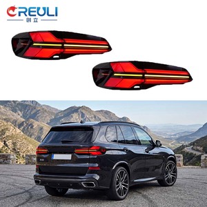 Feux arrière LED CREULI dynamiques séquentiels fumés Plug & Play, bande lumineuse de frein pour hayon, pièces automobiles pour BMW X5 G05 23-24 - Product Image 1
