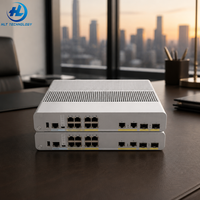 Switch Gestionado Gigabit Ethernet de 8 Puertos 1200-8FP-2G con PoE+ Completo, Presupuesto de PoE de 120W y 2 Puertos SFP de 1G para Uplink de Alta Potencia