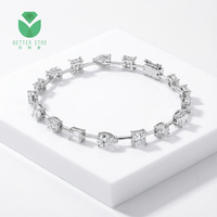 Collier tennis en diamant créé en laboratoire certifié IGI Betterstar, bracelet tennis en diamant cultivé en laboratoire en or 18K/14K, chaîne personnalisée