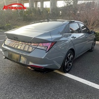 Voiture d'occasion de haute qualité Hyun-dai Elantra 1.4T 140HP 7DCT FWD Berline de luxe Véhicule d'occasion Rapport d'inspection Chine Vente en gros