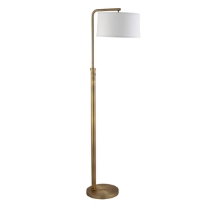 Lámpara de Pie Moderna de Diseño Simple y Tamaño Alto para Hotel con Pantalla de Lino para Venta al por Mayor - Product Image 3