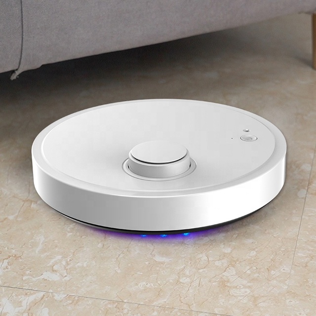 2400Ma Battery Gift Factory Best Sweeping Vacuum Cleaner Smart Floor Wet and Dry Robotic Auto Rechargeable Robot Cleaner