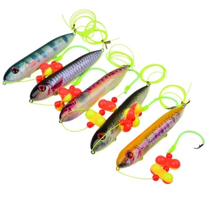 Nouveau lot <span class=keywords><strong>de</strong></span> 5 pièces par sac 8/0 #   10/0 #   <span class=keywords><strong>Leurre</strong></span> flottant pour poisson-chat, type crayon, avec perles flottantes, hameçon monté sur <span class=keywords><strong>leurre</strong></span>, pour eau douce et eau salée - Product Image 4