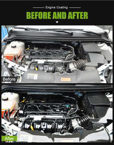 Revestimiento limpiador de motor para coche, alta concentración, 500 ml, pH neutro, líquido en aerosol, limpieza súper eficaz, mejora el brillo en la superficie. - Product Image 5