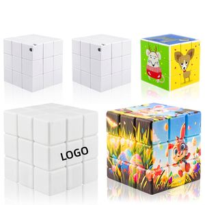 Top Quality Low Moq 5.5cm Magic Cube Promotional <b>Plastic</b> Color 3*3*3 Magic Cube Educational Toy for Kids - Product Image 1