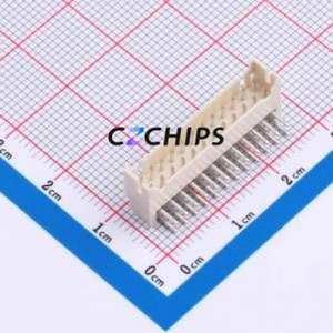 S24B-PHDSS(LF)(SN) Wire-to-Board Pin Header Bent Lead Through Hole,P=2mm Connector 2x12P 2mm Right Angle Insert PHD - Product Image 1