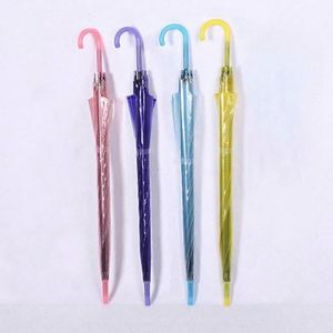 Automatic <b>Clear</b> <b>Umbrella</b> <b>for</b> Sun & Rain Dual Use Long Handle Transparent <b>Umbrella</b> With Custom Logo Promotional Gifts & Events - Product Image 5