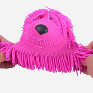 Giocattoli Sensoriali Antistress in Peluche a Forma di Animale Morbido, Grande 9'', Gatto, Cane, Coniglio, Palla Pelosa, Brevetto Riservato OEM - Product Image 5