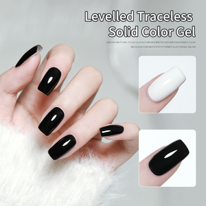 Esmalte de <span class=keywords><strong>uñas</strong></span> de gel de color superblanco con logotipo personalizado de 16ml, esmalte de gel de <span class=keywords><strong>uñas</strong></span> de gel UV superblanco <span class=keywords><strong>y</strong></span> negro - Product Image 4