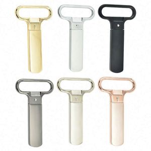 Wholesale Personalized Vintage Stainless Steel Two Prong <b>Cork</b> Screw Durable Wine <b>Bottle</b> Opener Corkscrew Gift - Product Image 1