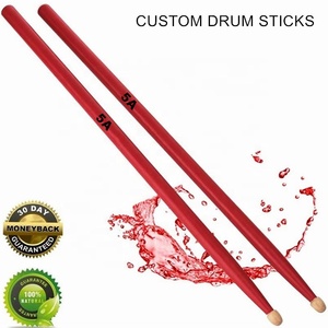 Piezas <span class=keywords><strong>de</strong></span> palo <span class=keywords><strong>de</strong></span> maza principal <span class=keywords><strong>de</strong></span> tambor <span class=keywords><strong>de</strong></span> arce para instrumentos musicales <span class=keywords><strong>baquetas</strong></span> instrumentos <span class=keywords><strong>de</strong></span> percusión palo <span class=keywords><strong>de</strong></span> tambor 5a Fuego Azul - Product Image 3