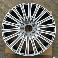 Nouvelle jante de voiture en alliage d'aluminium forgé de 19 pouces, concave, gris canon, traitement PCD 5 * 112 pour voitures Mercedes Benz