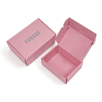 Boîtes en carton ondulé à haute rigidité en matériaux recyclés avec doublure en éponge pour vêtements, chaussures, emballages de soins de la peau, boîte aux lettres