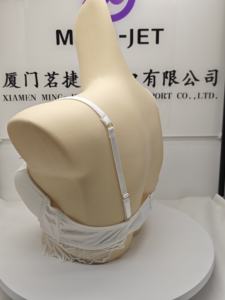 Bộ đồ lót nữ gợi cảm ren, có gọng, cúp đầy, không dây, thoáng khí, nâng ngực, thêu họa tiết trơn, chất liệu dệt kim mỏng, mùa hè, năm 2025 - Product Image 4