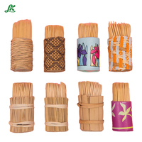 Cure-dents en bois de bouleau Linke de haute qualité, écologiques, 6,5 cm, sans danger pour les aliments, ensemble de couverts, support OEM