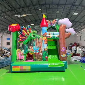 Divertido <span class=keywords><strong>Castillo</strong></span> <span class=keywords><strong>Inflable</strong></span> <span class=keywords><strong>4x4</strong></span> con Tobogán - Product Image 1