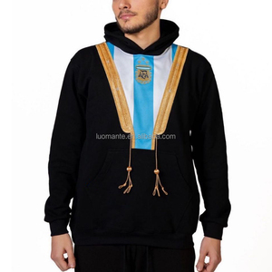 Fabricant de vêtements personnalisé ethnique musulman émirats <span class=keywords><strong>arabes</strong></span> <span class=keywords><strong>unis</strong></span> football arabe hommes sweats à capuche - Product Image 4
