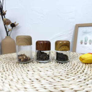 1Oz 2Oz 3oz 4oz Frascos de vidrio resistentes a los niños para envases de flores con tapas CR - Product Image 6