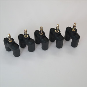 <b>Headphone</b> Splitter 3.5mm To Dual 3.5mm Audio <b>Adapter</b> Black <b>For</b> Couple <b>Headphones</b> - Product Image 2