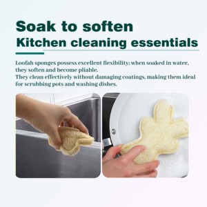 100% Natuurlijke Biologisch Afbreekbaar Bad Exfoliërende Loofah <span class=keywords><strong>Luffa</strong></span> Zeep Natuurlijke Sponspads Natuurlijk Gerecht <span class=keywords><strong>Luffa</strong></span> Keuken Vegen Loofah Spons - Product Image 2