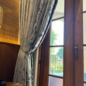 <span class=keywords><strong>Tende</strong></span> da finestra Jacquard <span class=keywords><strong>grigio</strong></span> <span class=keywords><strong>argento</strong></span> ad alta precisione: tessuto di lusso, Design sofisticato - Product Image 5