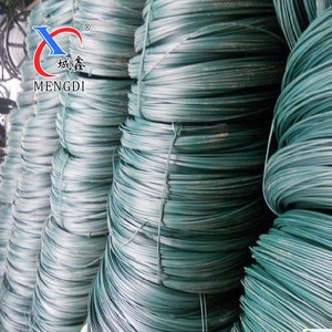 Filo di ferro rivestito di plastica rivestito in PVC con filo di ferro isolato filo di acciaio zincato ad alta tensione a basso prezzo - Product Image 1