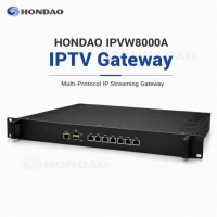 Passerelle IPTV pour hôtel IPVW8000A pour la distribution de programmes Android TV STB et la solution d'équipement de tête de réseau IPTV