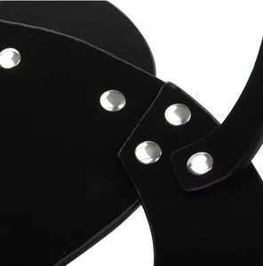 Juegos para adultos, juguetes, venta al por mayor, conjunto de máscara de cuero PU para los ojos, BDSM, <span class=keywords><strong>juego</strong></span> de rol, máscara sexual, equipo de Bondage para parejas - Product Image 6