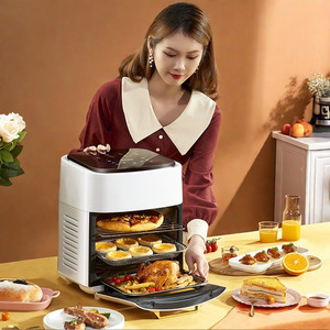 <span class=keywords><strong>Friteuse</strong></span> à air numérique 15L, 8 fonctions, sans huile, pour la cuisine - Product Image 1