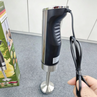 Mixeur Plongeant Professionnel Hoffmans HM-8038 800W avec 4 Lames et Corps Entièrement en Acier Inoxydable Anti-Rouille Togo