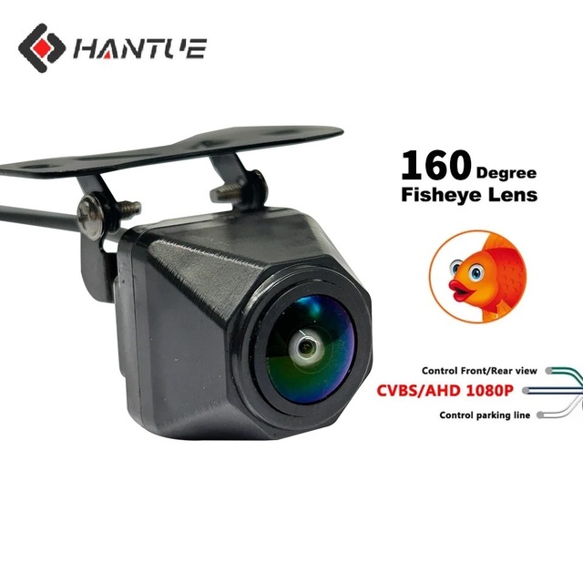 Factory Manufacturer Ahd/CVBS 720p High Resolution Fish Eye Vehicle Backup Camera 160degree Wide Angle Car Reverse Backup Camera