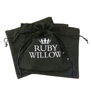 Bolsas de Satén Suaves con Cordón y Logotipo Personalizado, con Impresión de Serigrafía para Embalaje Textil, Almacenamiento de Regalos, Bolsos, Zapatos y Gorras - Product Image 4