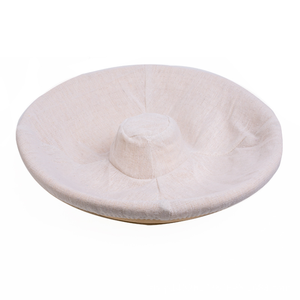 Brotteig Proof ing Rising Rattan Basket Liner zum Backen von Brot Herstellung von hand gefertigten runden Rattan Brot Proof ing Basket Set - Product Image 5