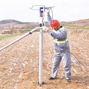 Wensoeasy — ancre à pointe de sol et plaque métallique, plat métallique, Q235 - Product Image 1