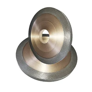 1A1 1V1 High Strength Slotted Grinding Wheel Mixed Bond Resin Metal For Milling Cutter Alloy Grinding